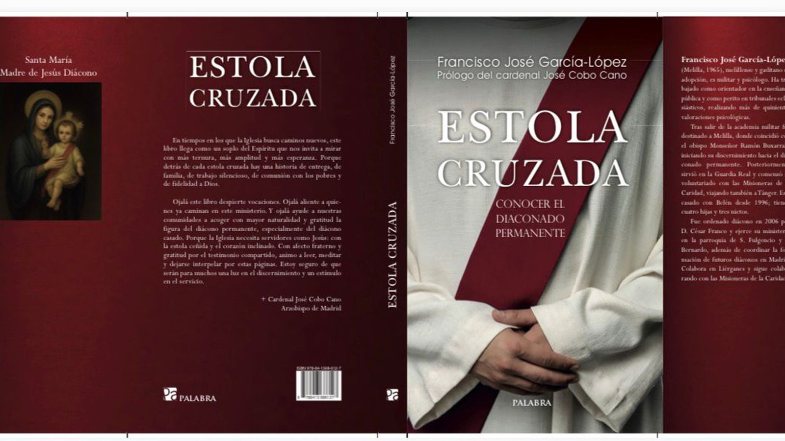 La cubierta y contraportada del Libro