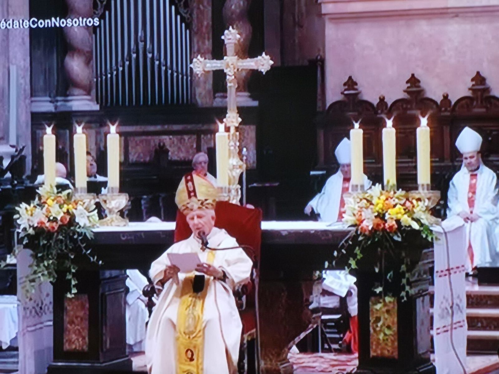 Cañizares en la MIsa de Corpus Christi