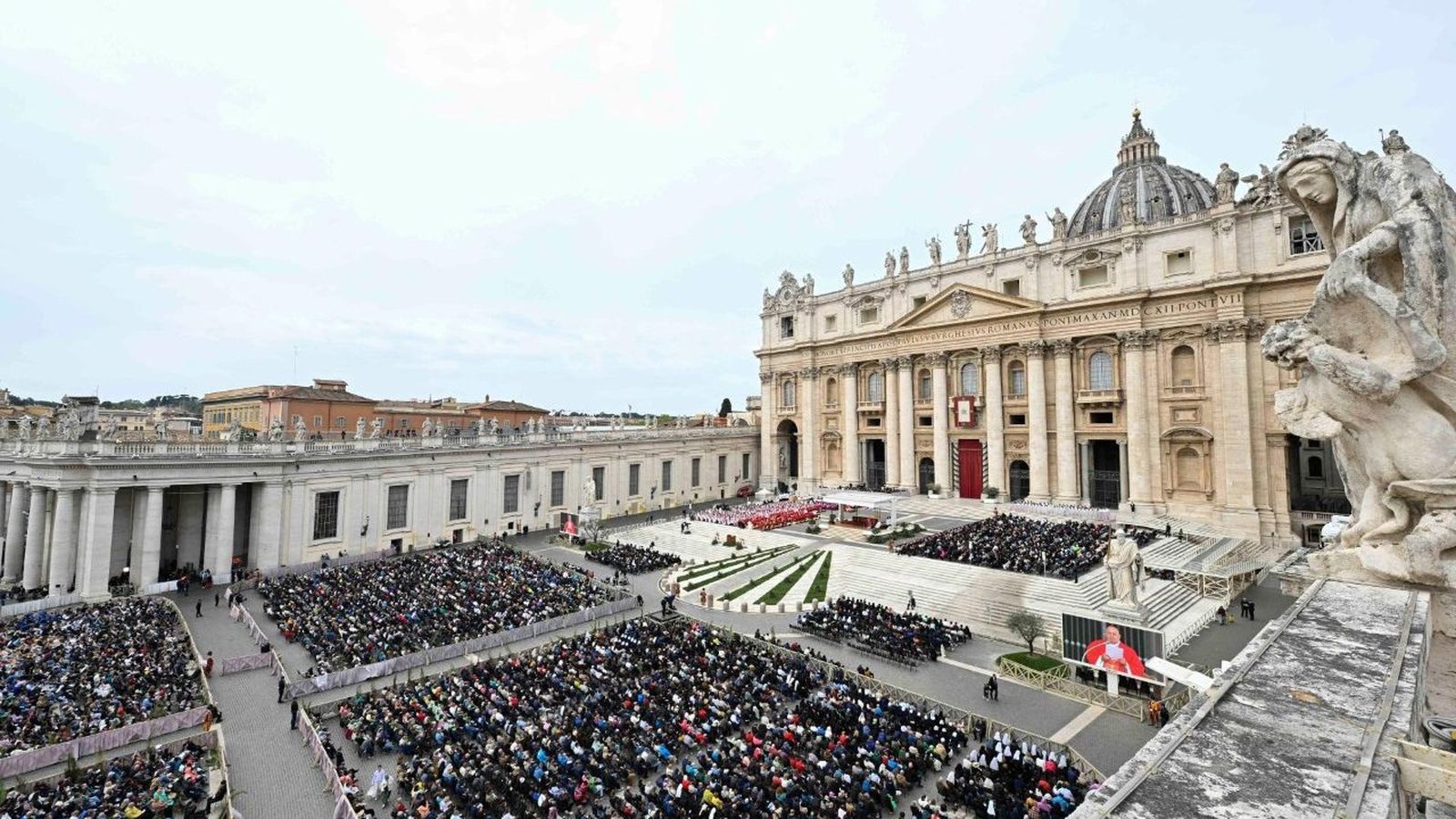 Misa del Domingo de Ramos en la Plaza de San Pedro, 13 de abril de 2025