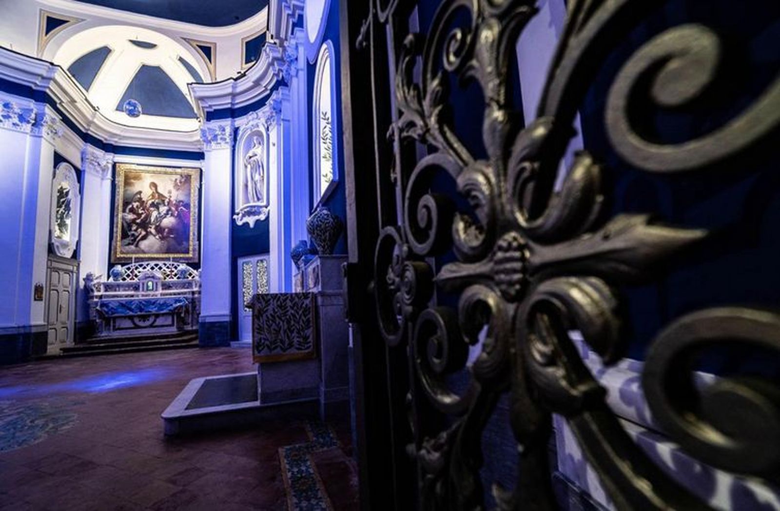 San Genaro de Nápoles, redecorada por Santiago Calatrava