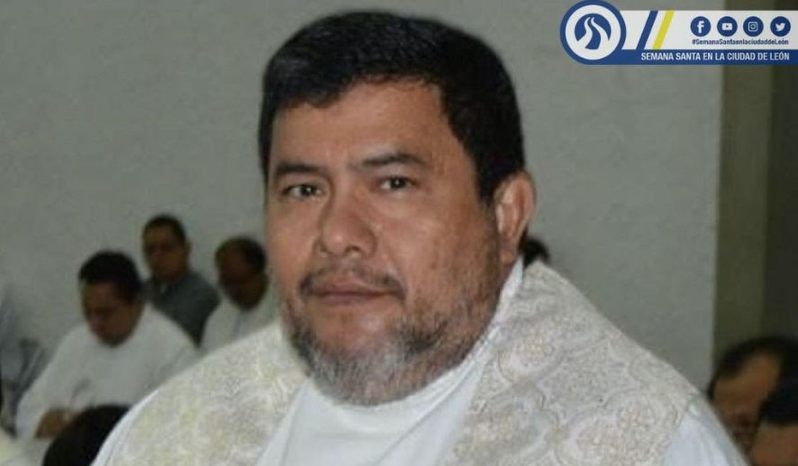 El sacerdote nicaragüense Marcos Díaz Prado