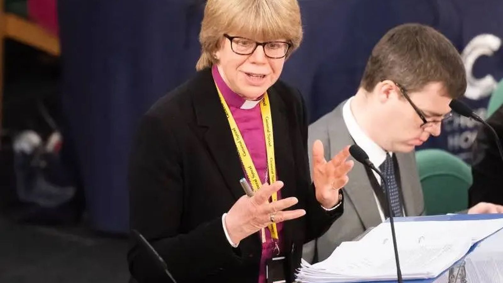 Sarah Mullaly, arzobispa de Canterbury, el 6 de febrero.