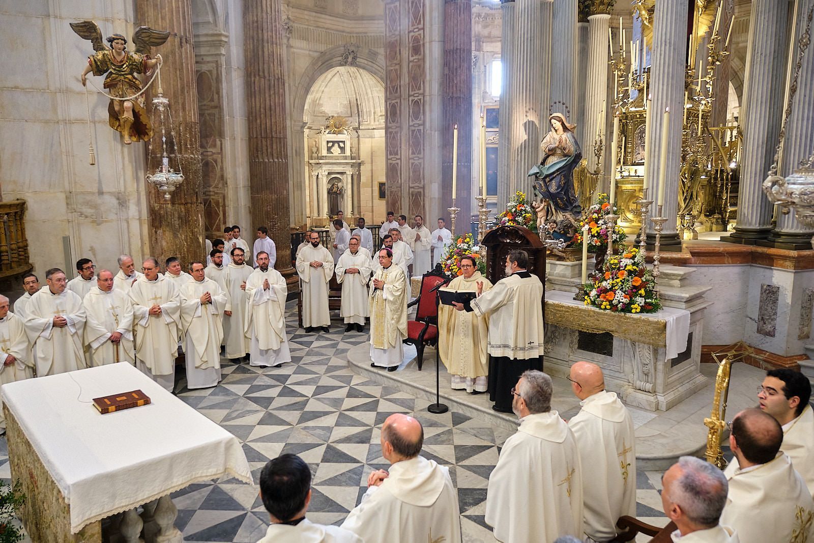 Entrada de Valdivia en Cádiz