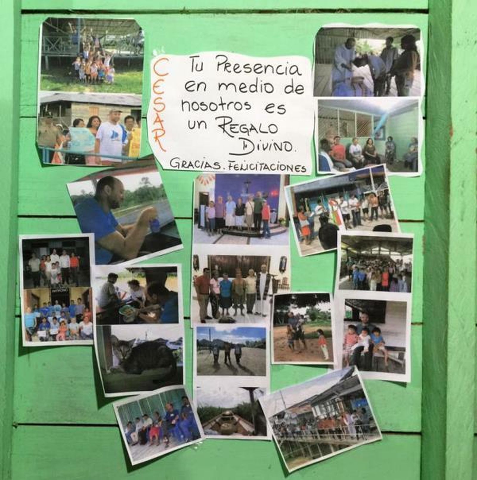 Mural de mi cumpleaños