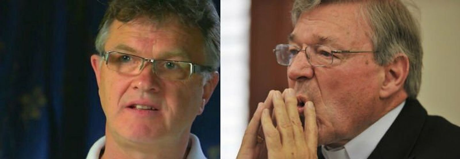 El cardenal Pell y Peter Saunders