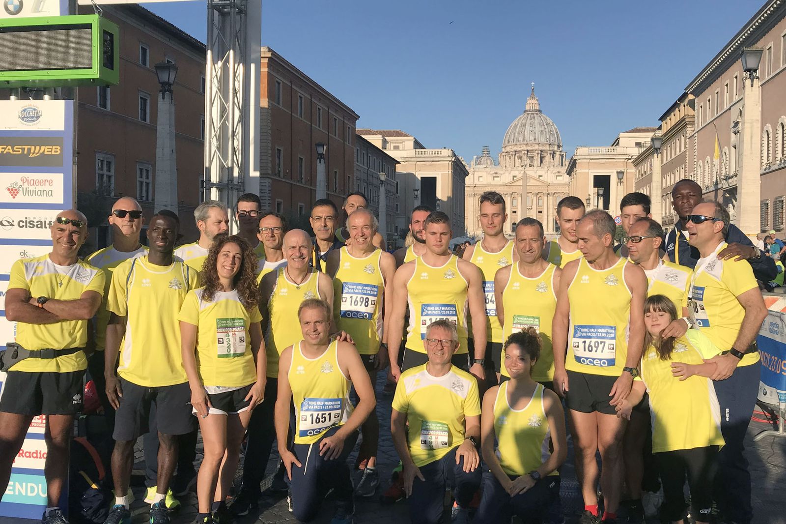 Los "atletas del Papa" estarán en Valencia este fin de semana