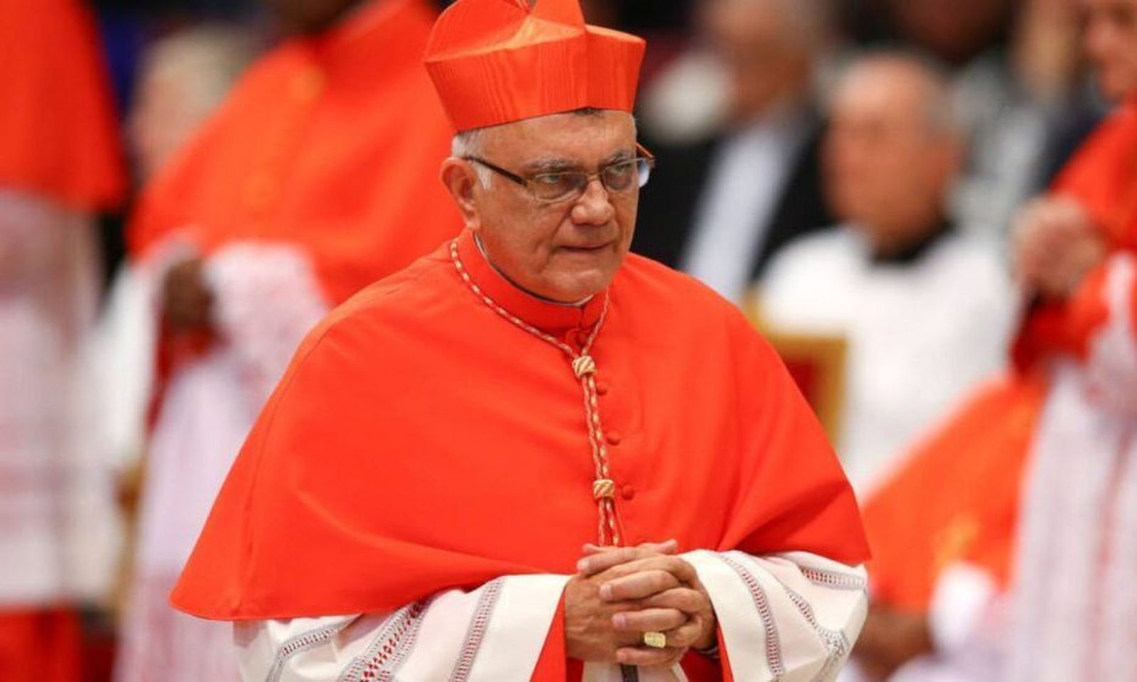 Baltazar Porras, durante el cónclave