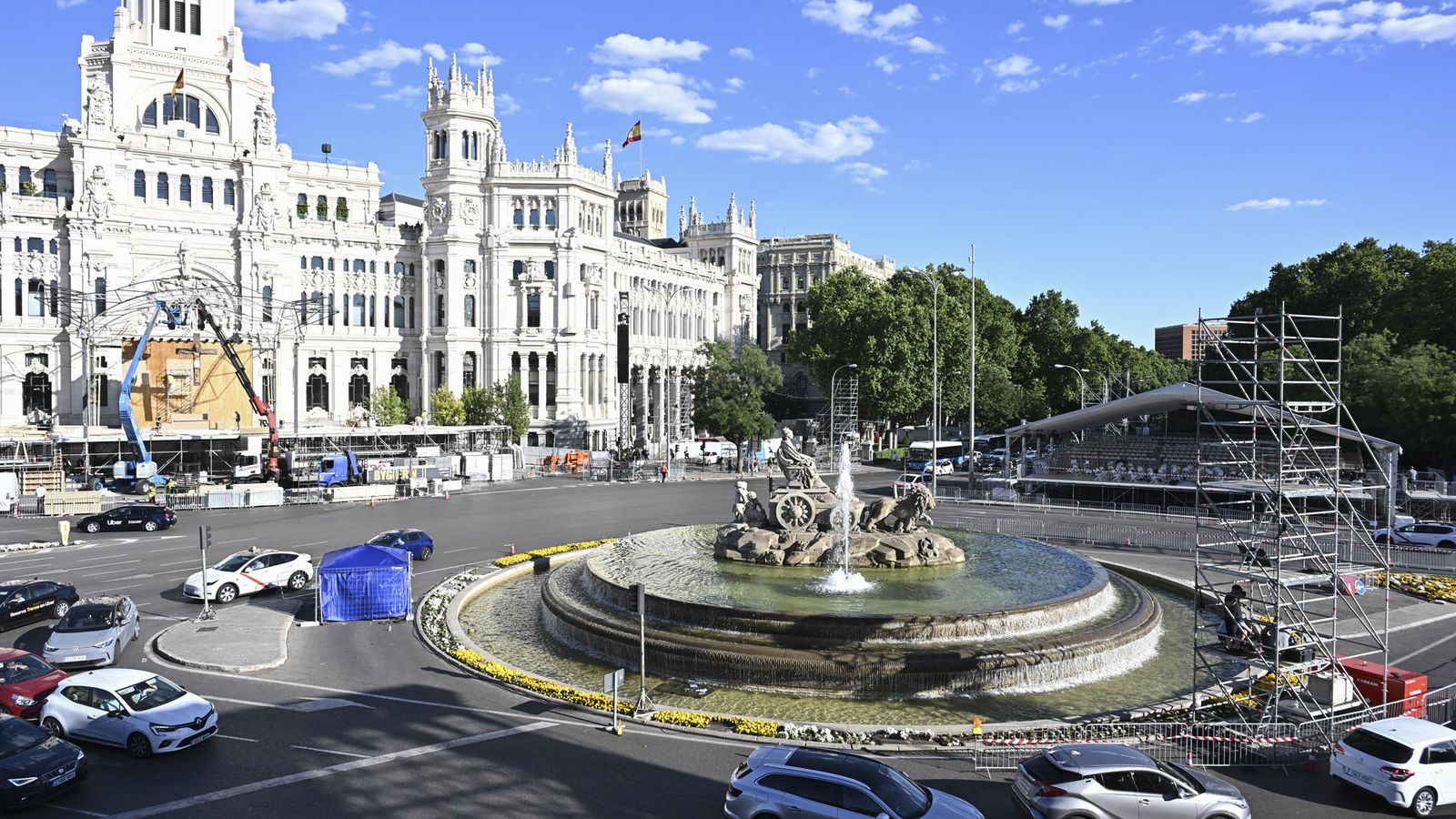 Plaza de Cibeles. Madrid.