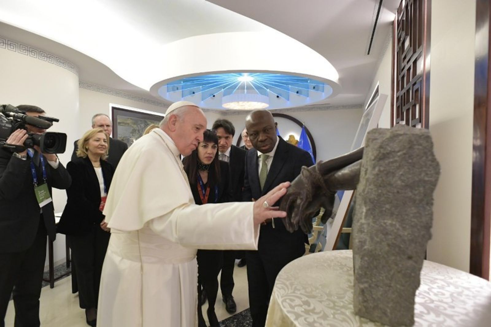 El Papa Francisco, en la FAO