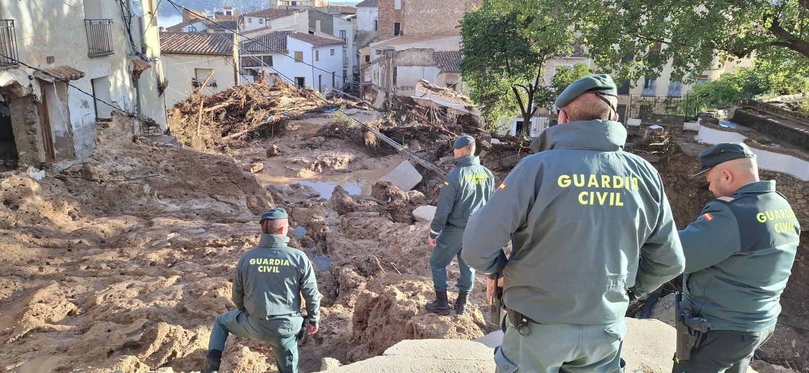 La Guardia Civil, en Letur