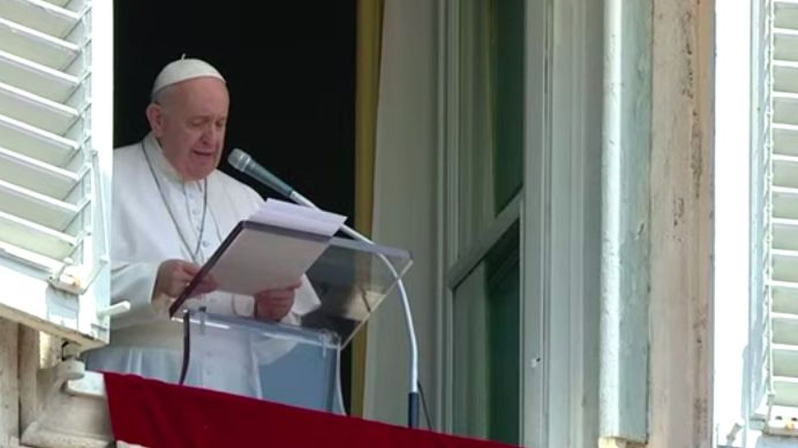 La advertencia del Papa en el Angelus: "También en la Iglesia puede arraigar la cizaña del desánimo"