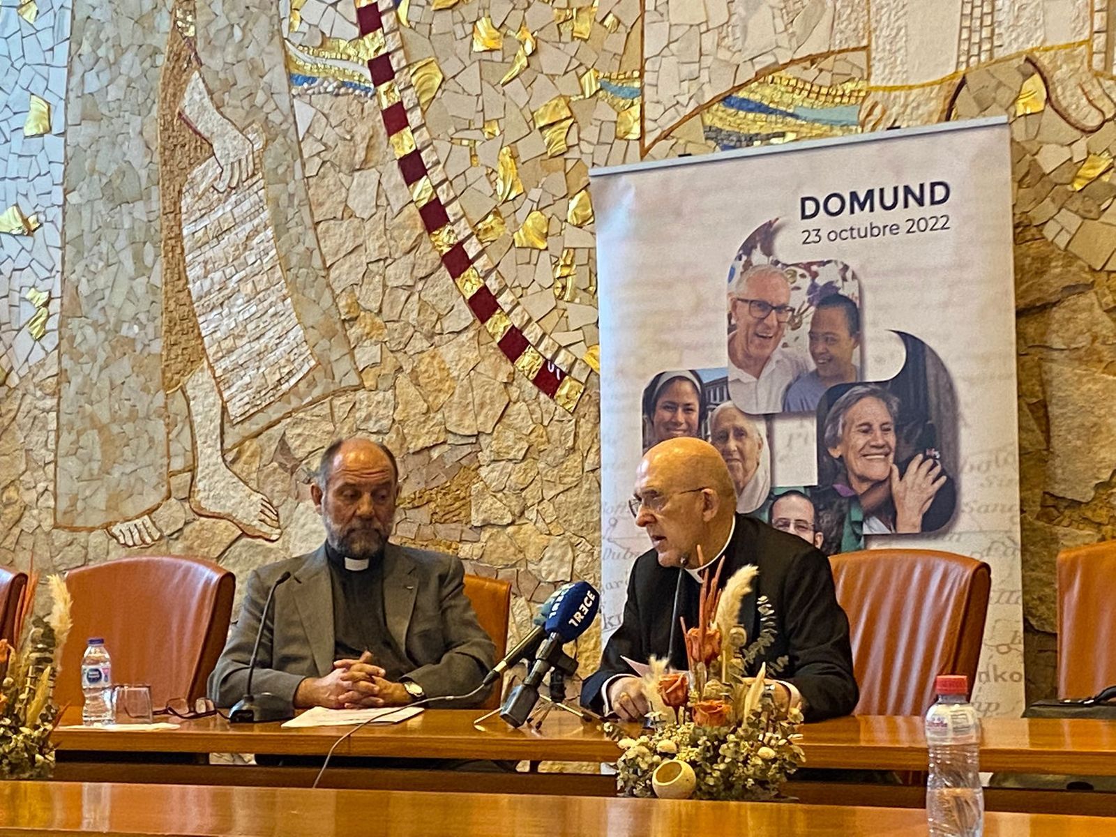 El cardenal Osoro, con José María Calderón