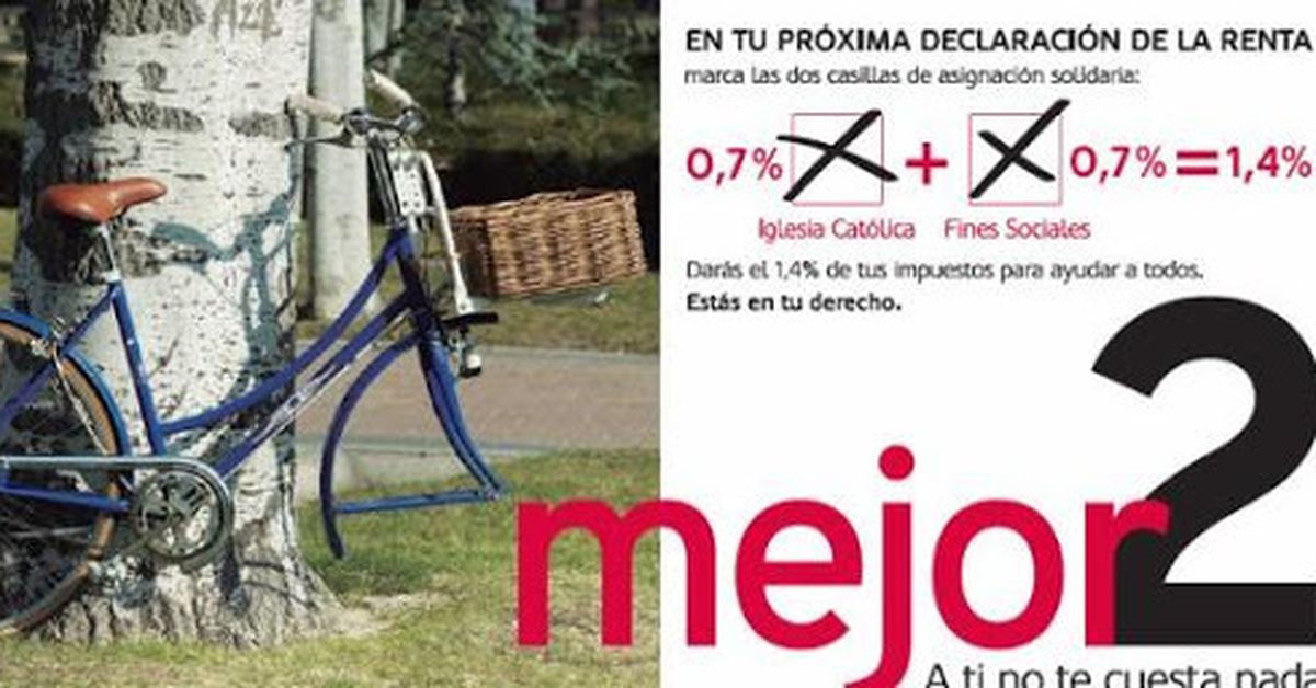 Cáritas invita a marcar conjuntamente las casillas de la Iglesia ...