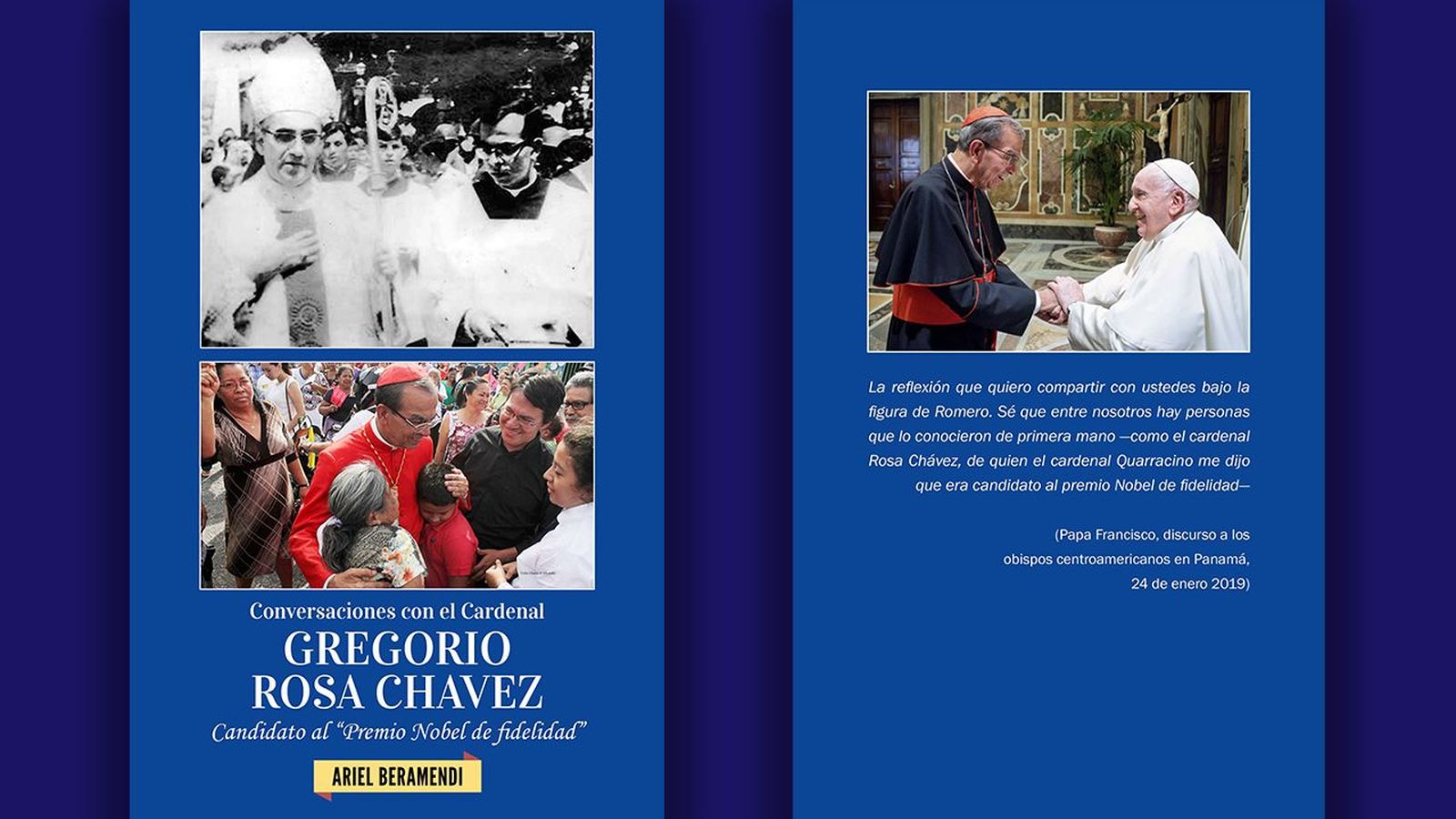 Portada y contraportada del libro de Beramendi