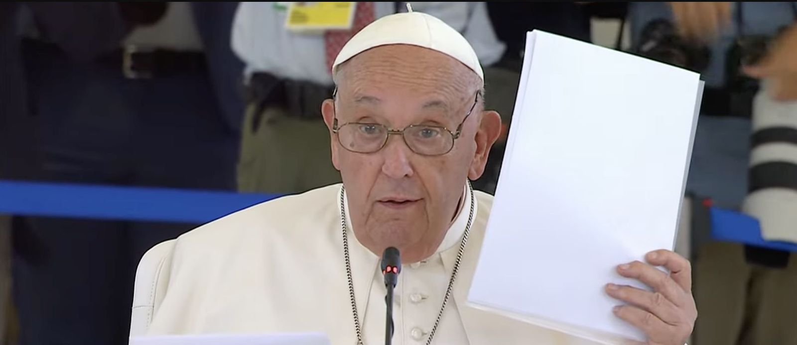 Francisco, con su discurso