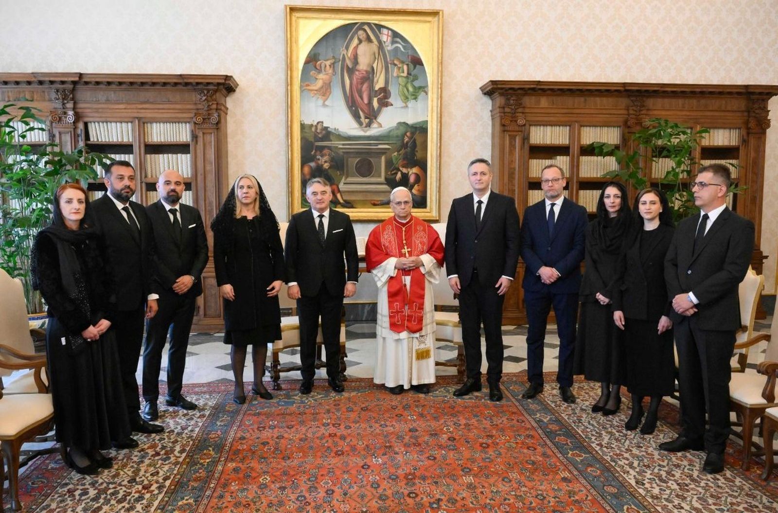 El Papa y la Presidencia Colegiada de Bosnia y Herzegovina