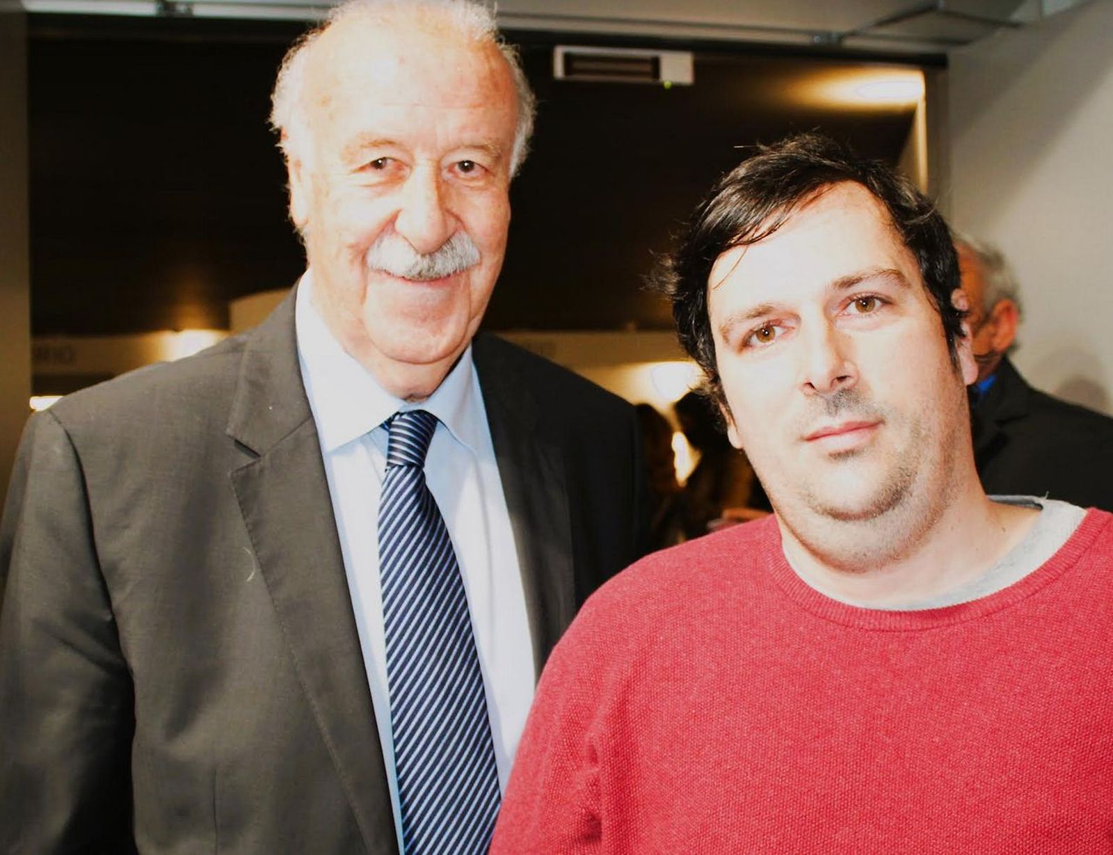 Rubén y Vicente del Bosque