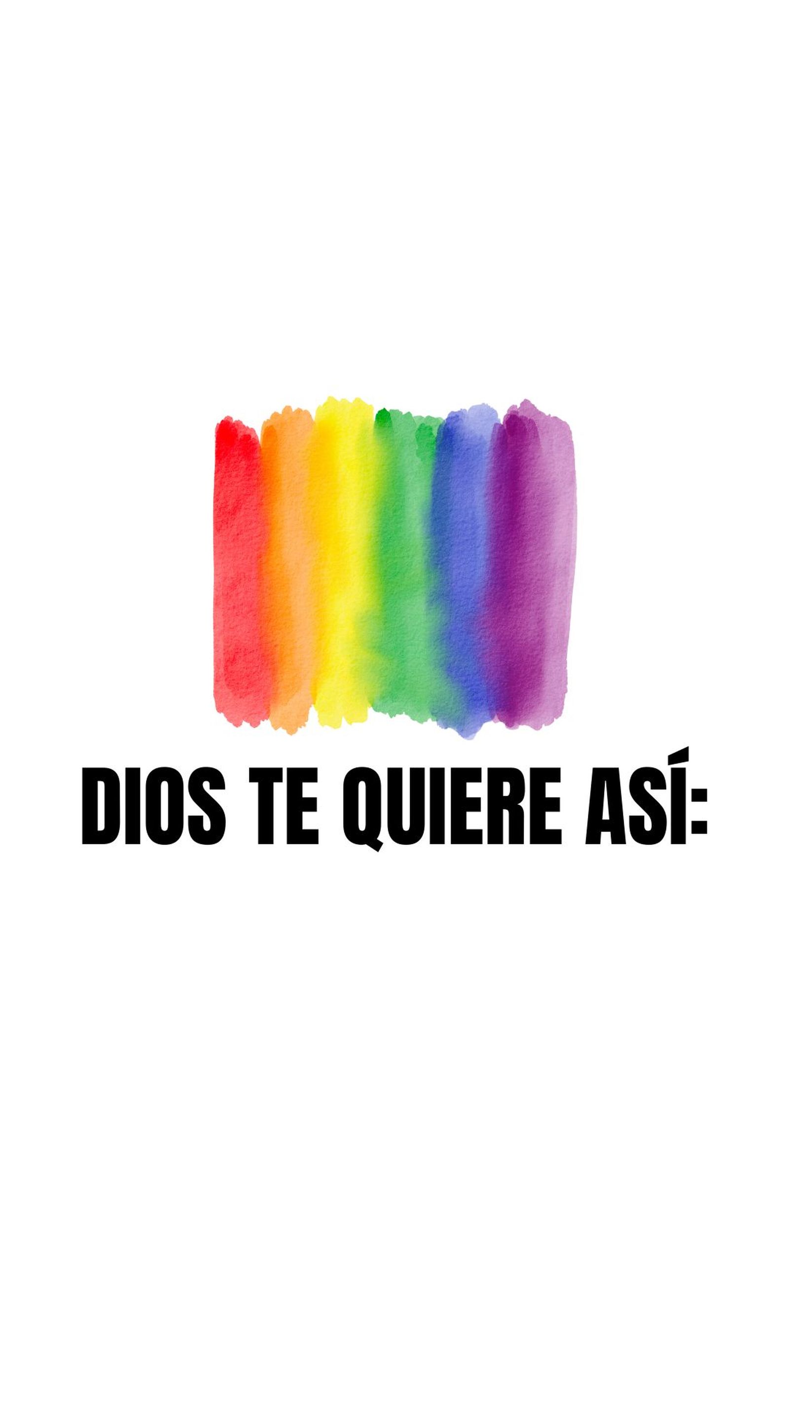 DIOS TE QUIERE ASÍ