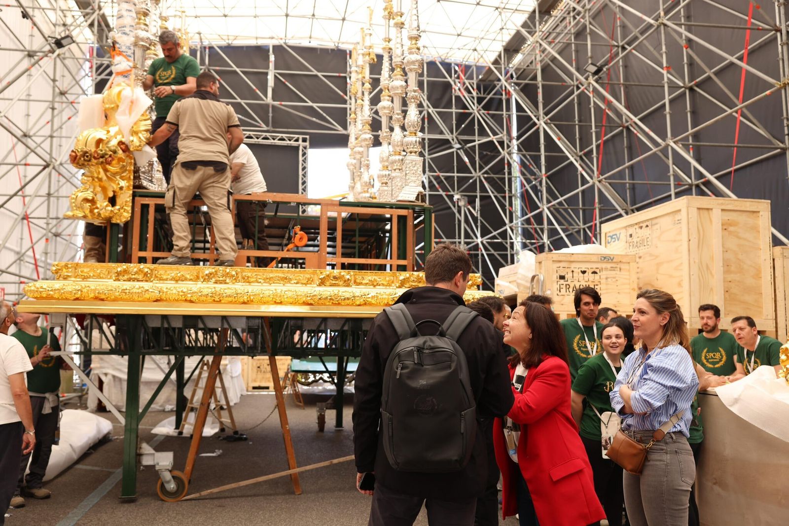 Traslado de la Esperanza de Málaga