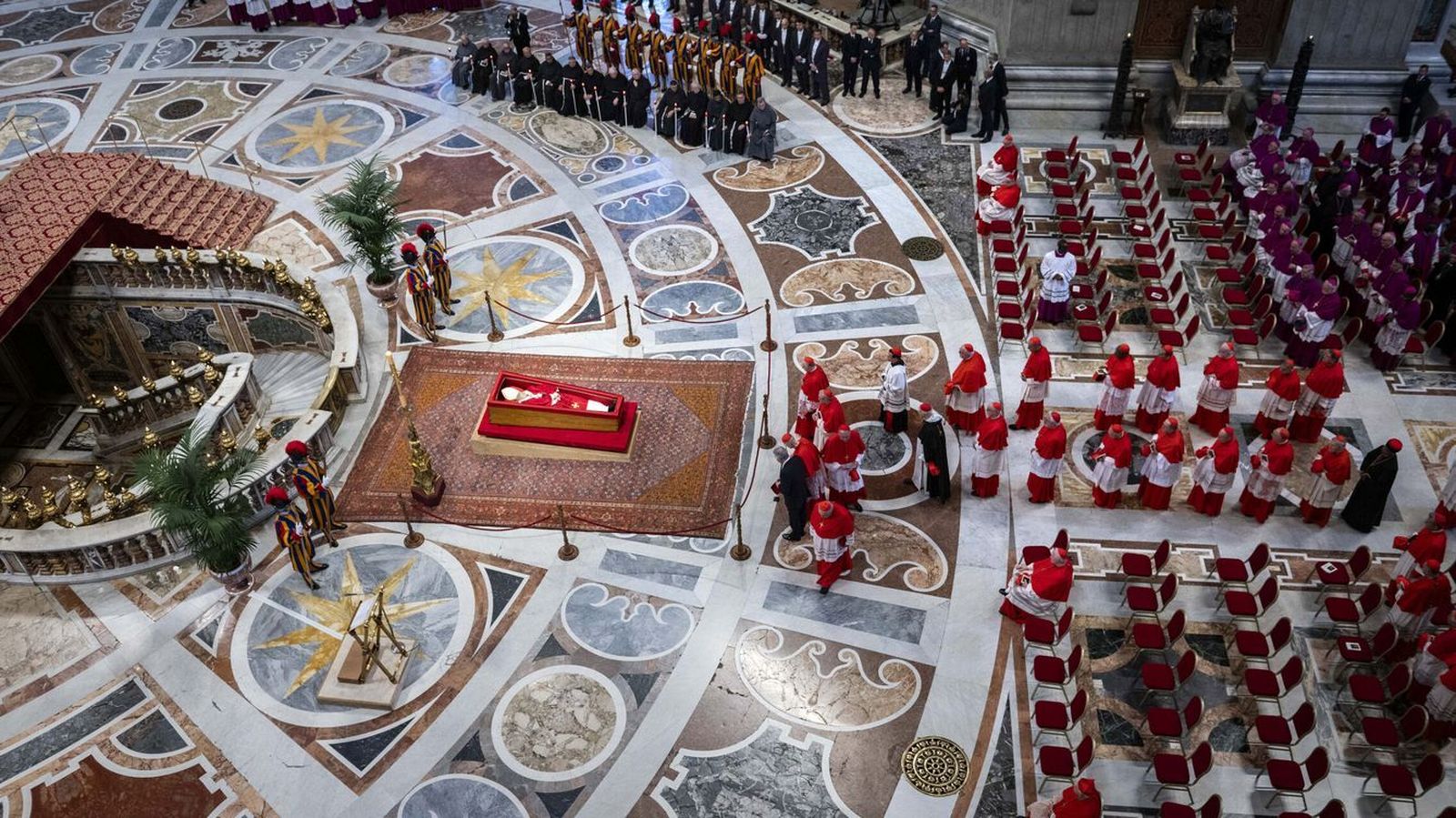 Capilla ardiente del papa Francisco