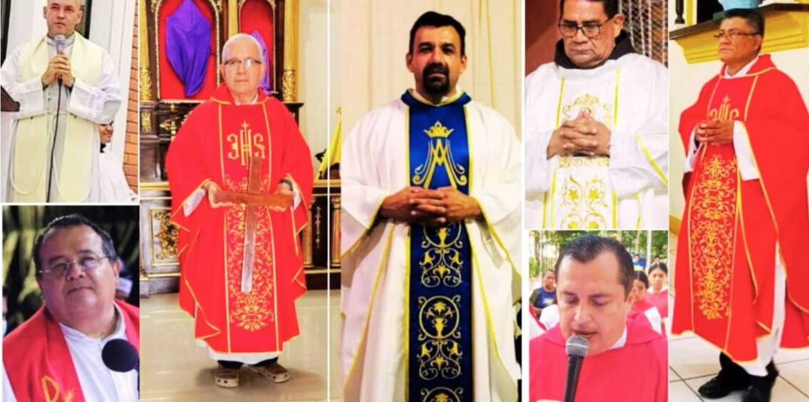 Sacerdotes desterrados de Nicaragua