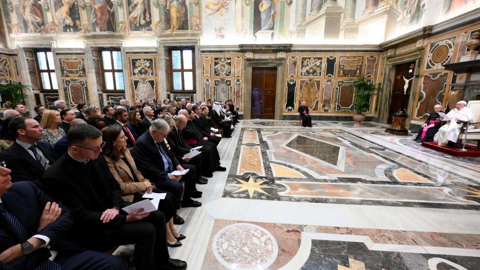 Audiencia al congreso de la Biblioteca Apostólica
