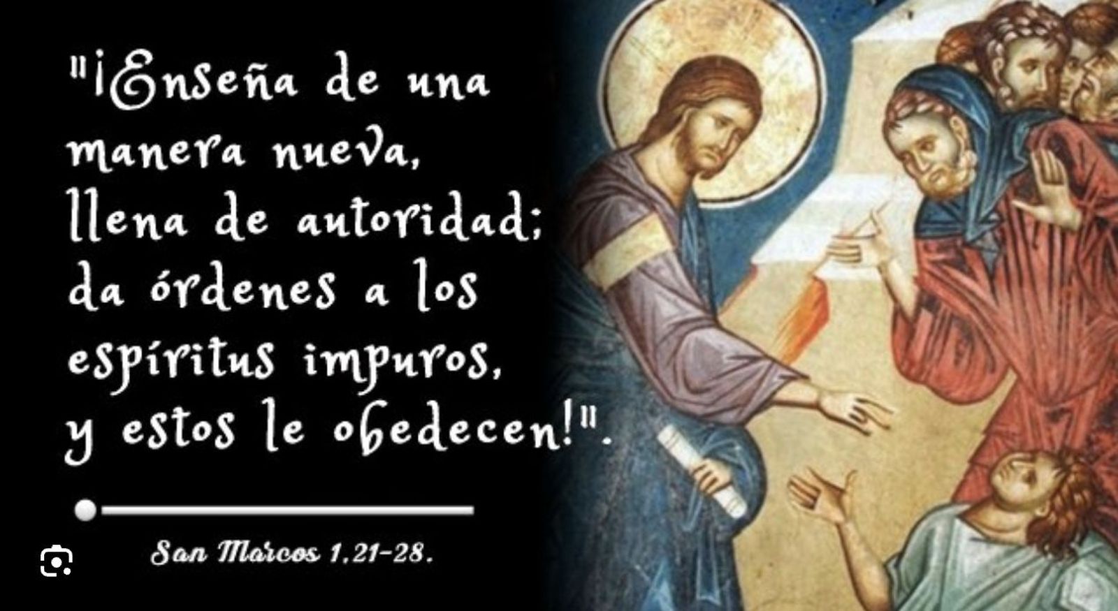 Enseñaba con autoridad