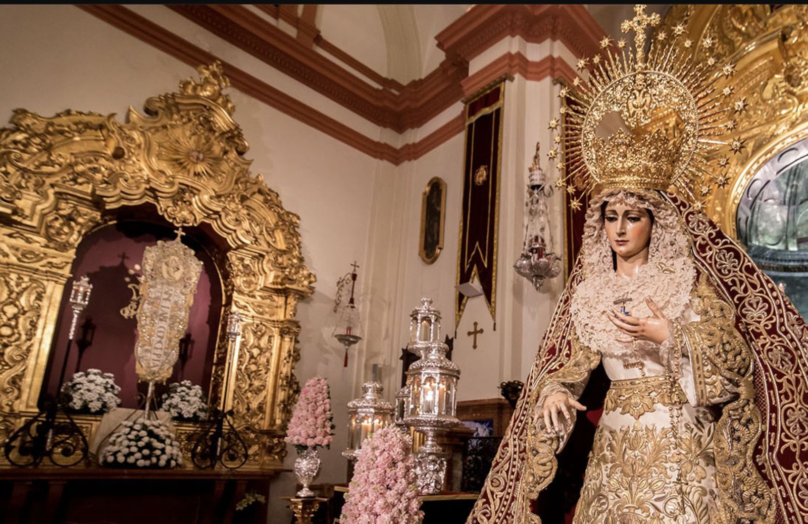 Imagen de la Virgen del Patrocinio