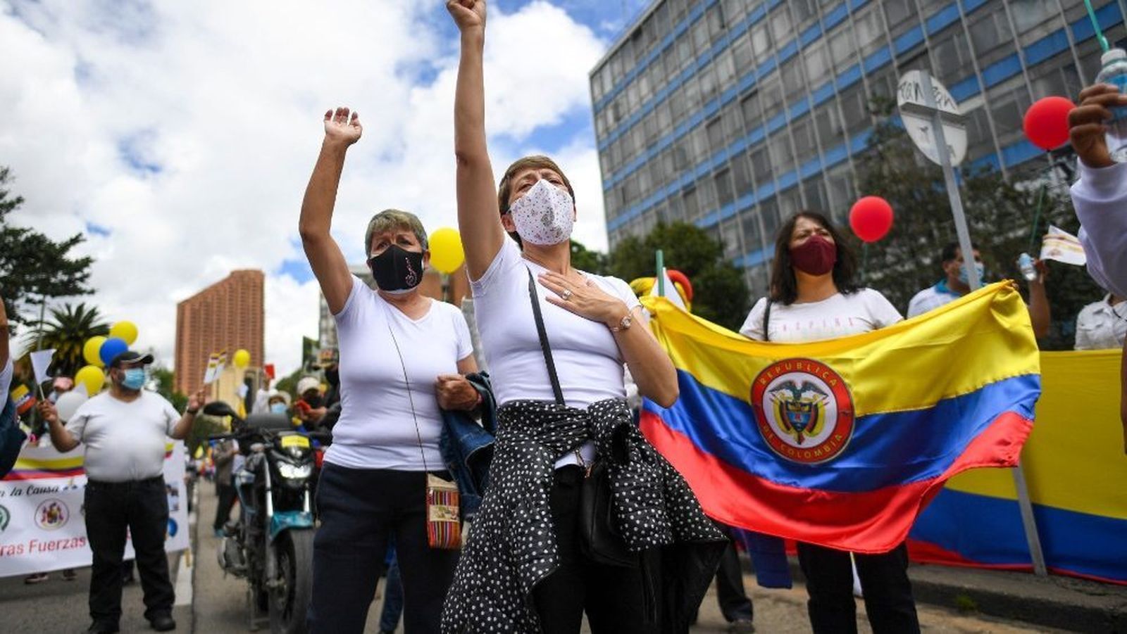 Protestas sociales en Colombia