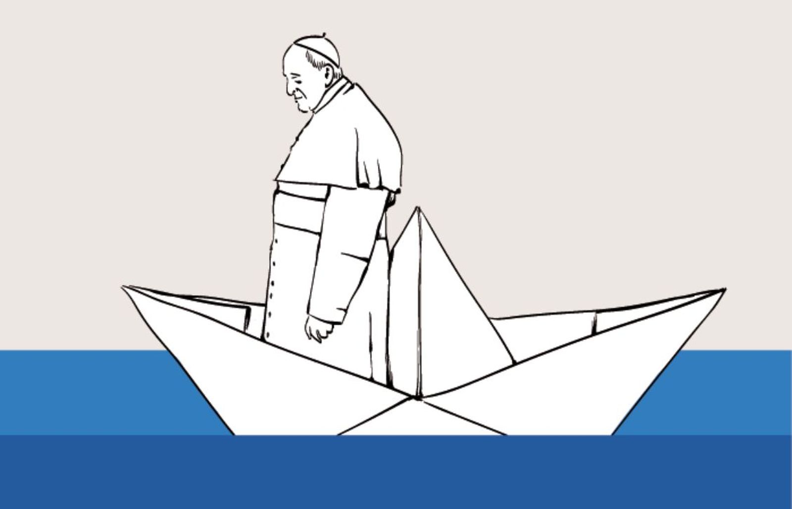 El Papa y la barca