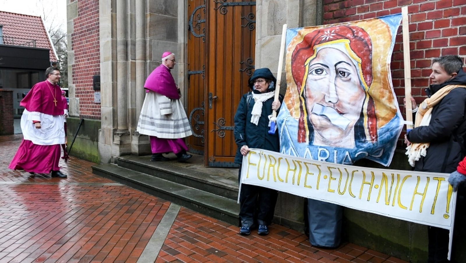 Protesta de mujeres de María 2.0