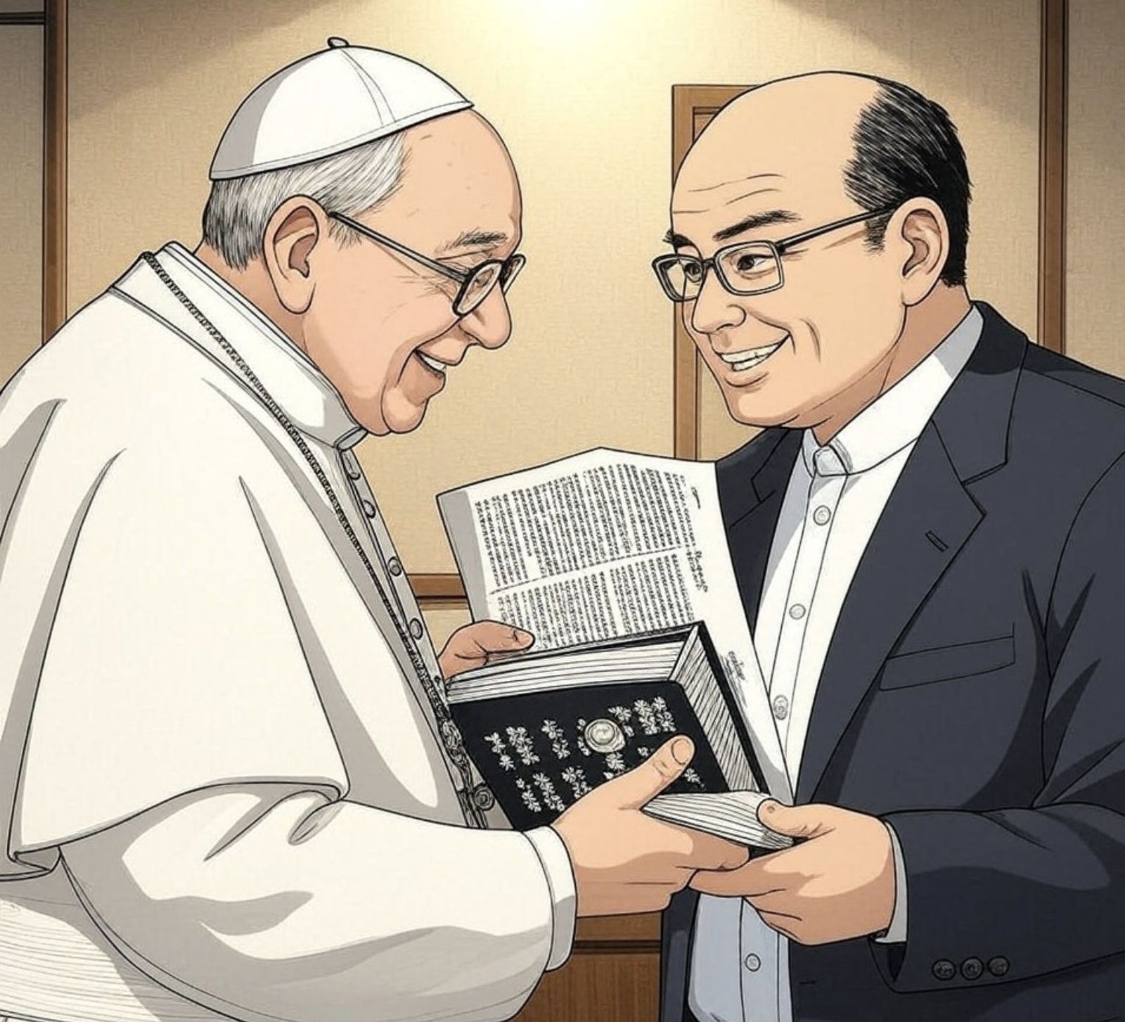 Papa Francisco y Vidal