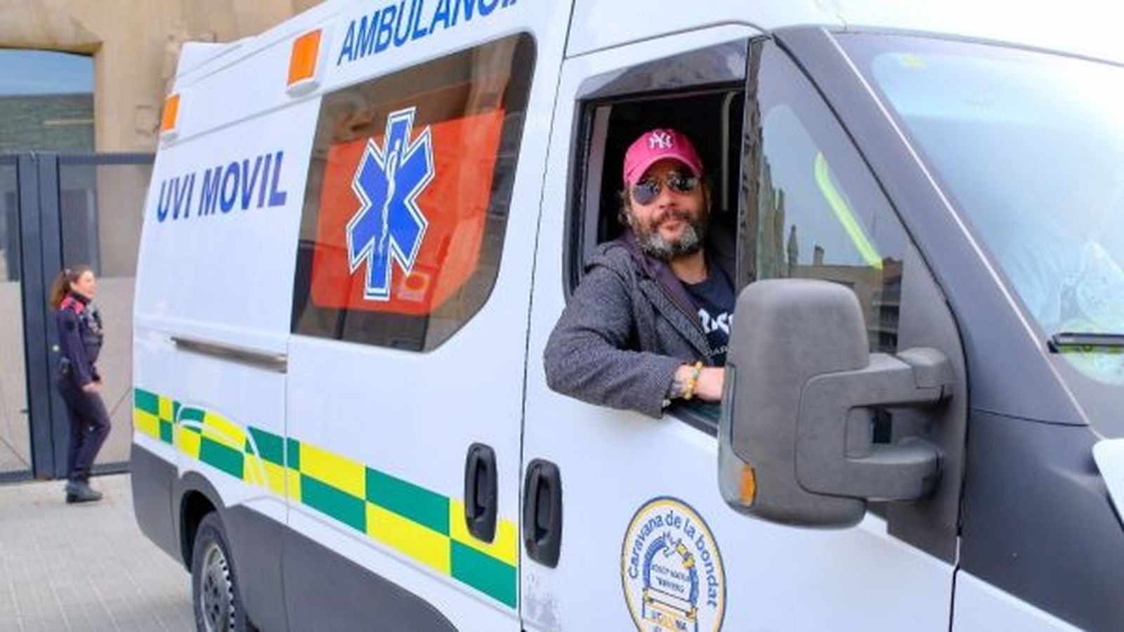 David Arribas, voluntario de la ‘Caravana de la Bondad’ con destino a Ucrania.