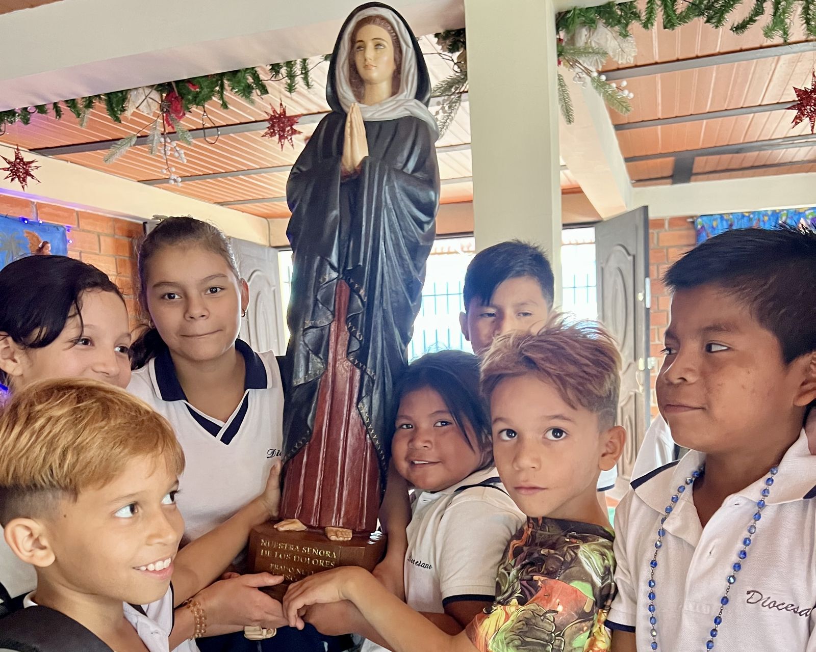 La Virgen de los Dolores, en Colombia