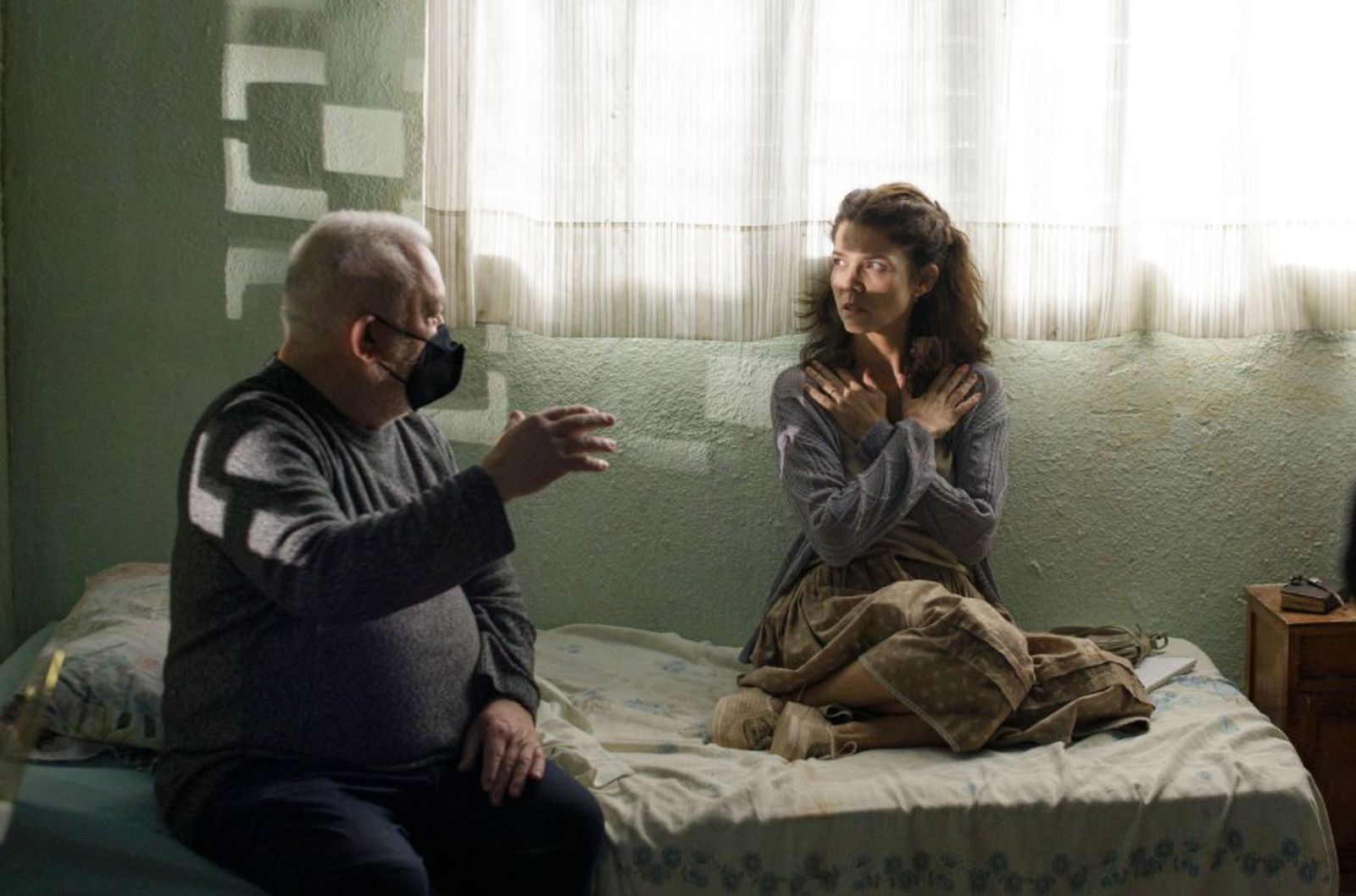 Primeras imágenes del rodaje del filme "La mirada de Lucía"