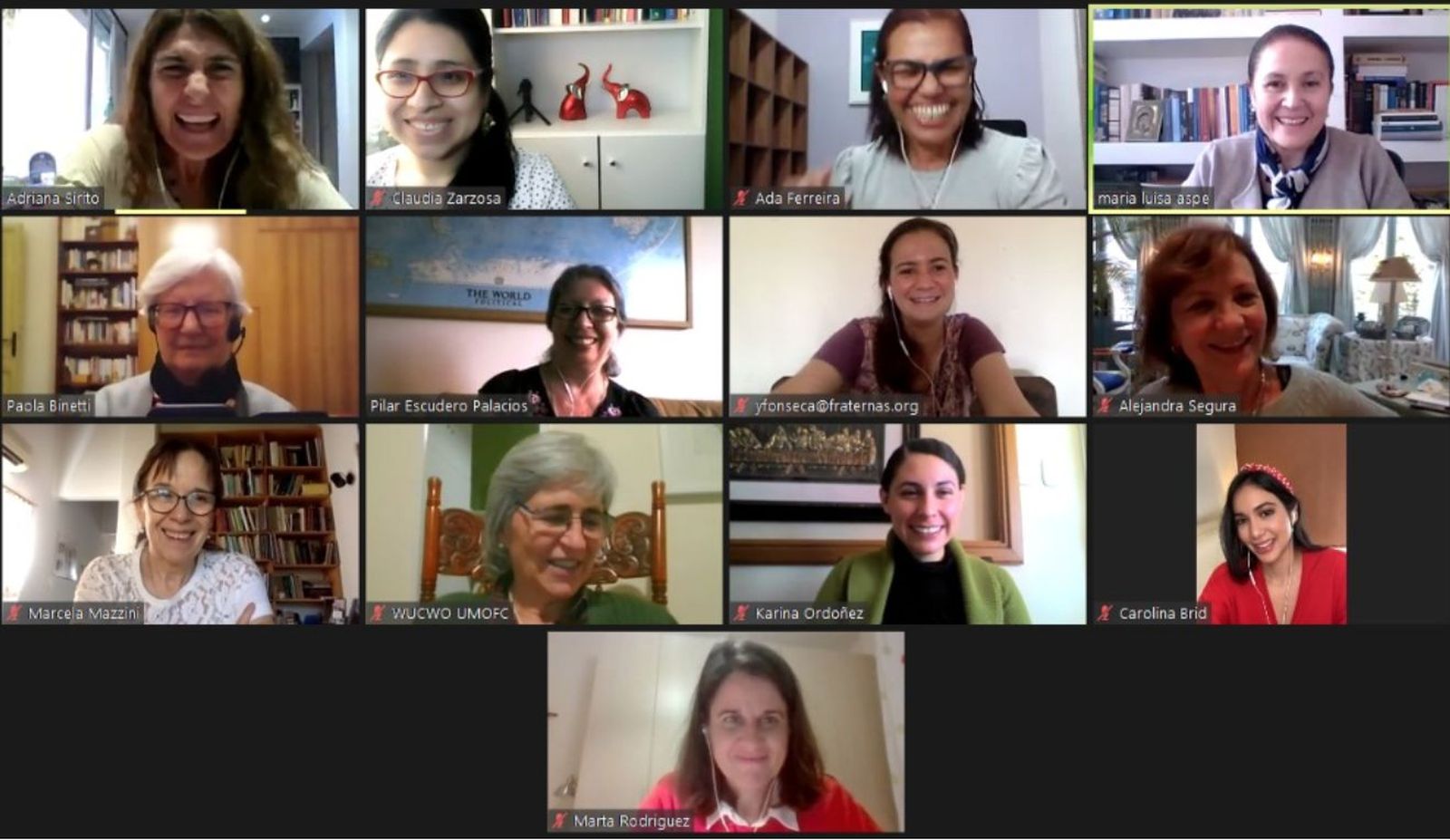 "La esperanza del mundo tienen rostro femenino"