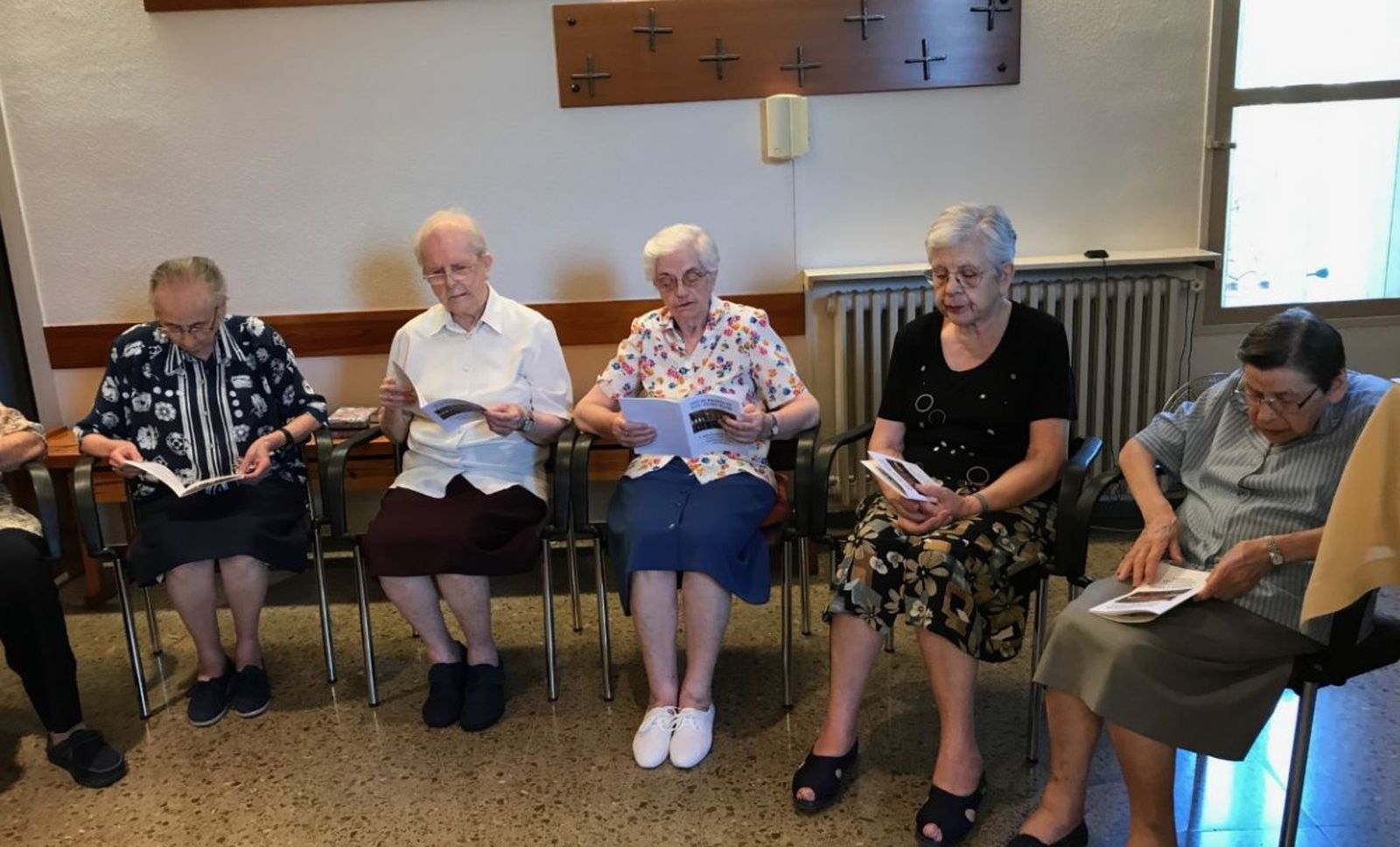 Celebrando los 75 años de vida religiosa de la hermana Joaquima