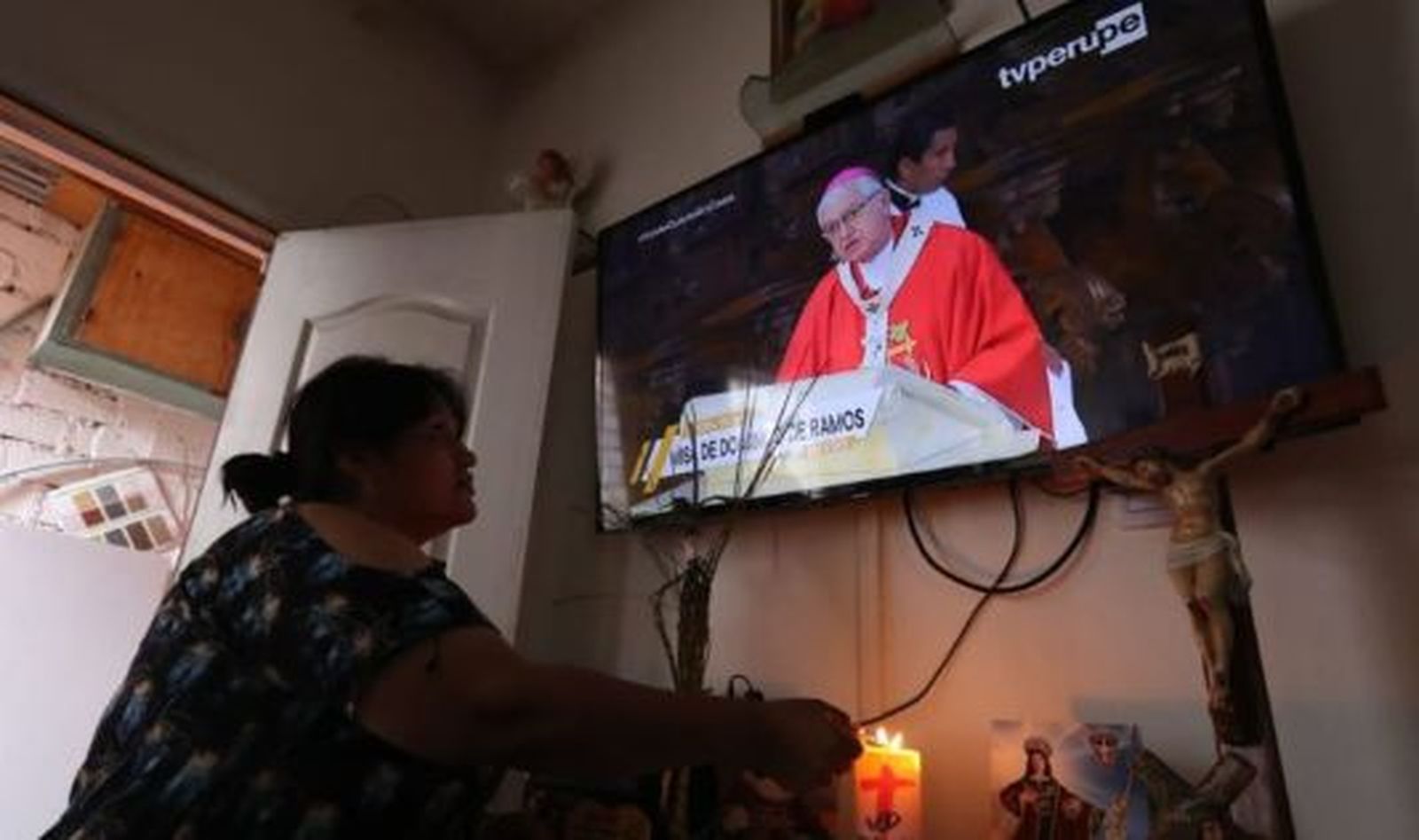 El arzobispo de Lima, por TV