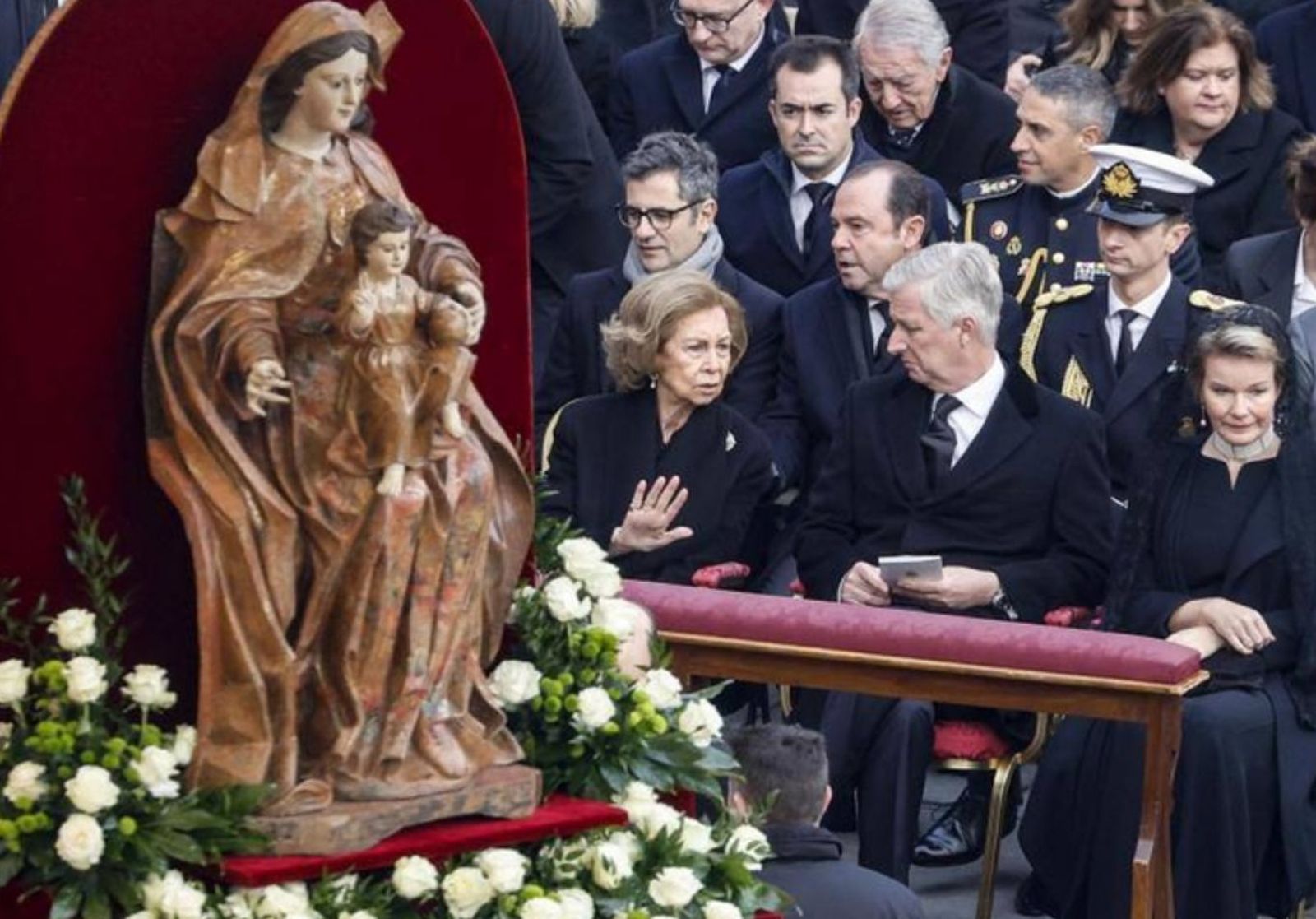 La reina emérita Sofía