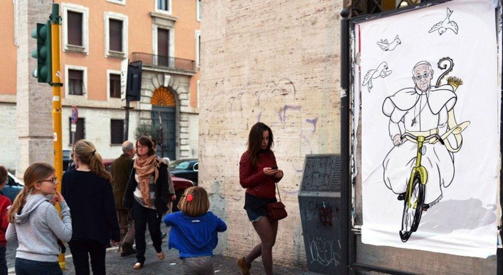 Francisco en bicicleta