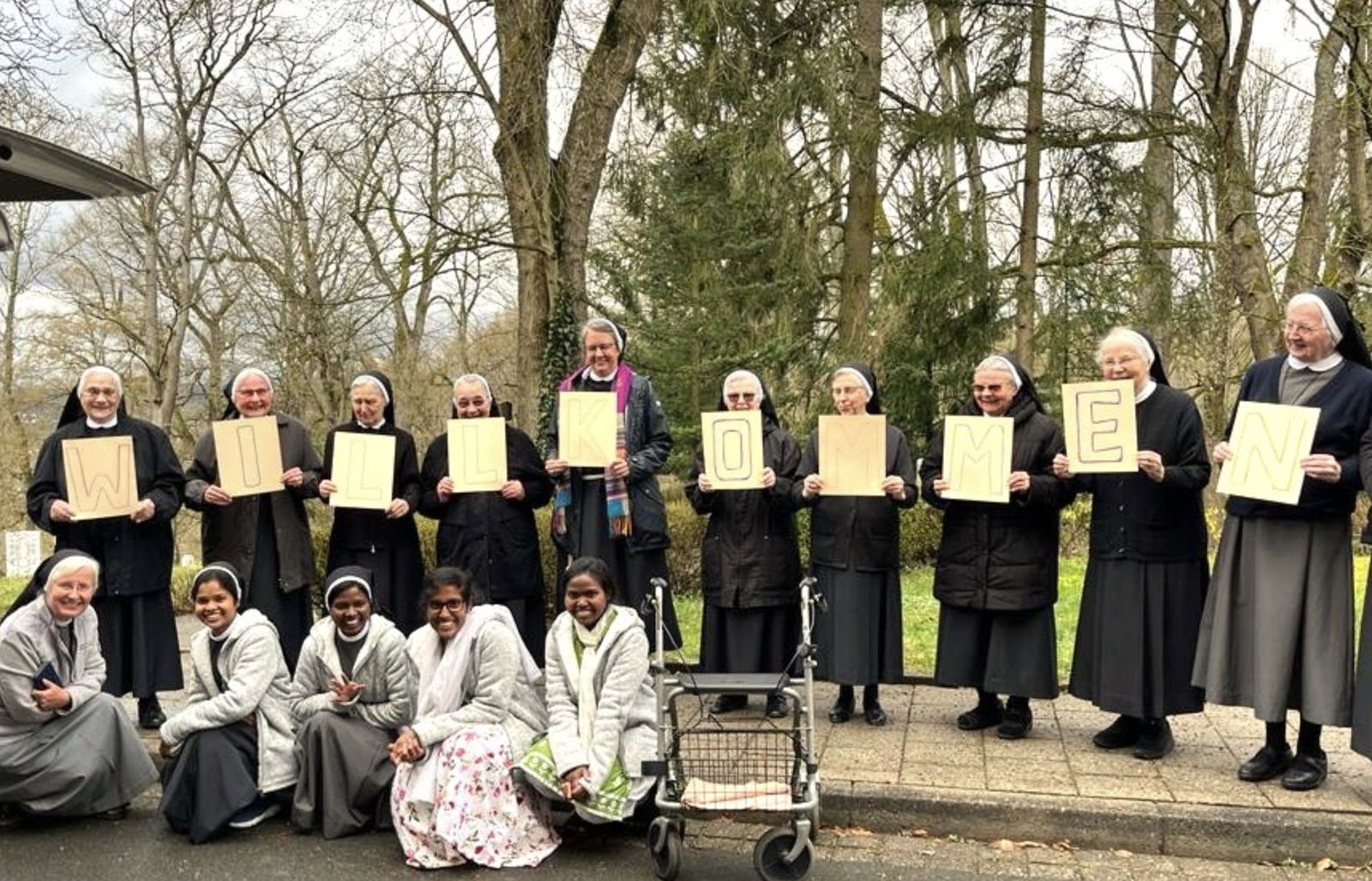 Las hermanas de San Francisco de Alemania dan la bievenida a hermanas llegadas de la India