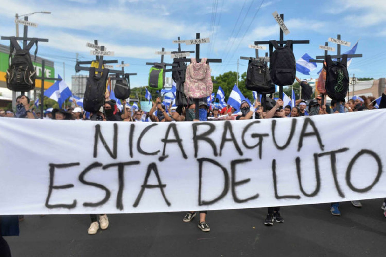 Protestas en nicaragua por la represión a los estudiantes