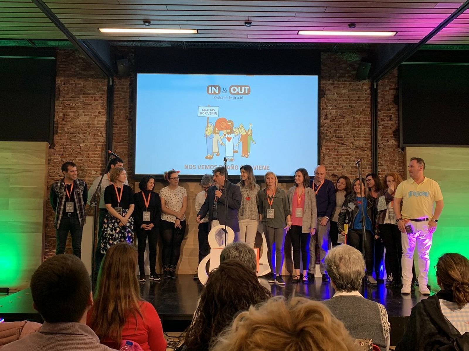 El equipo de la Fundación Edelvives, en las III Jornadas In&Out