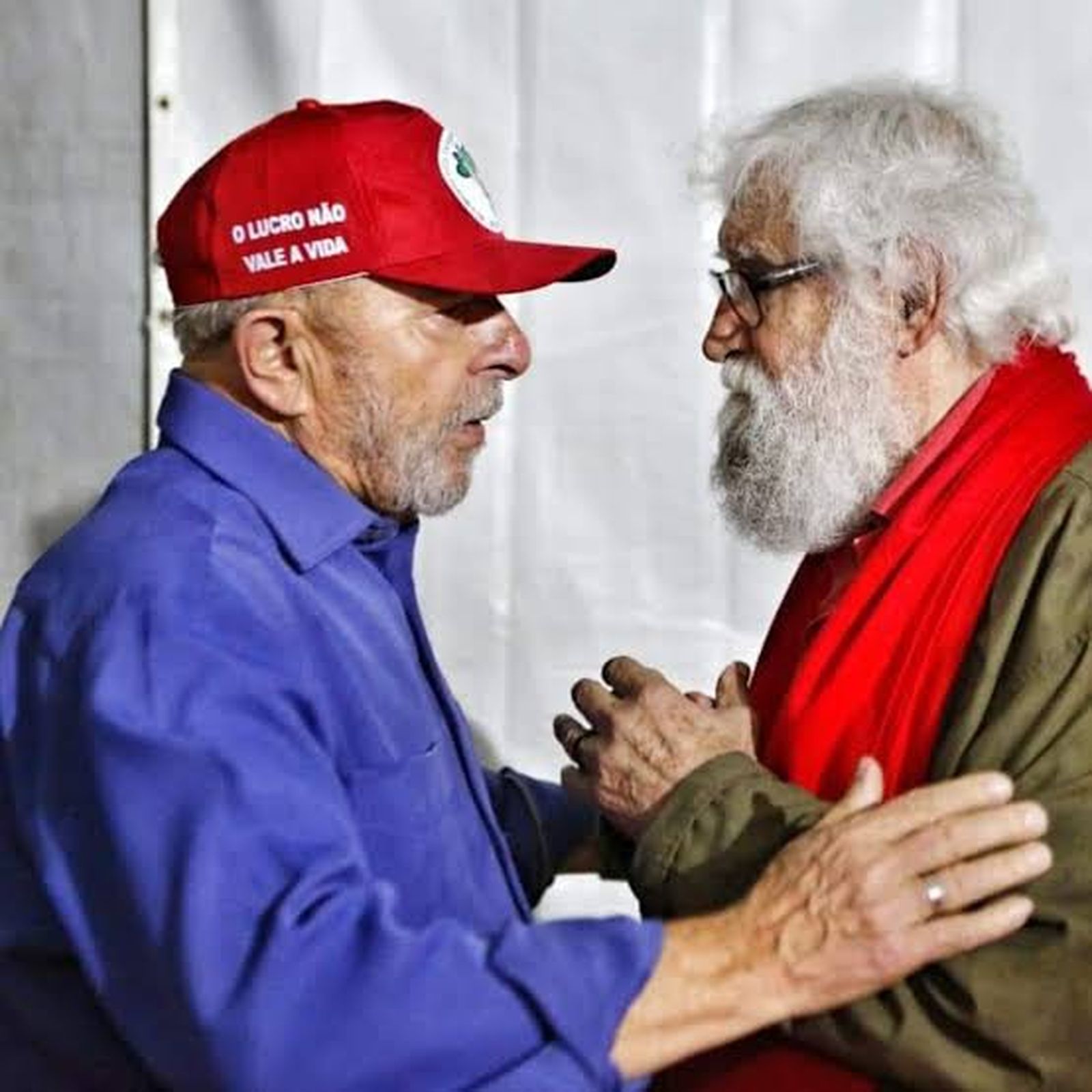 Leonardo Boff y Lula