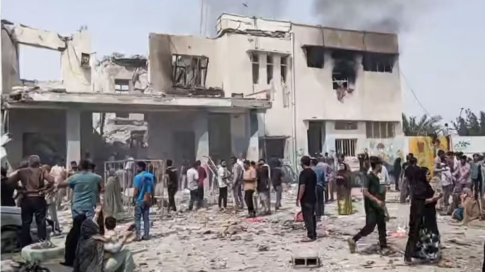 Bombardeo sobre una escuela infantil de niñas en Irán al comienzo de la ofensiva