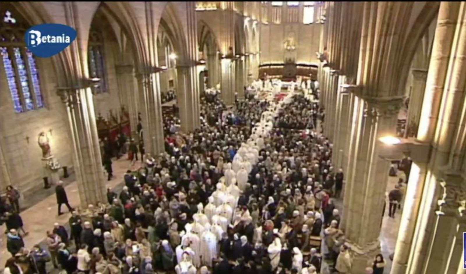 Una vista de la catedral del Buen Pastor en la ordenación episcopal de Fernando Prado