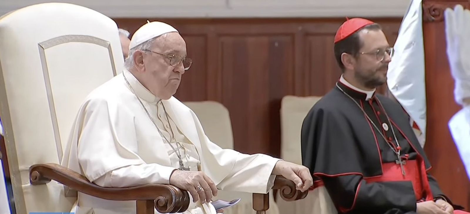 Francisco y el cardenal Marengo