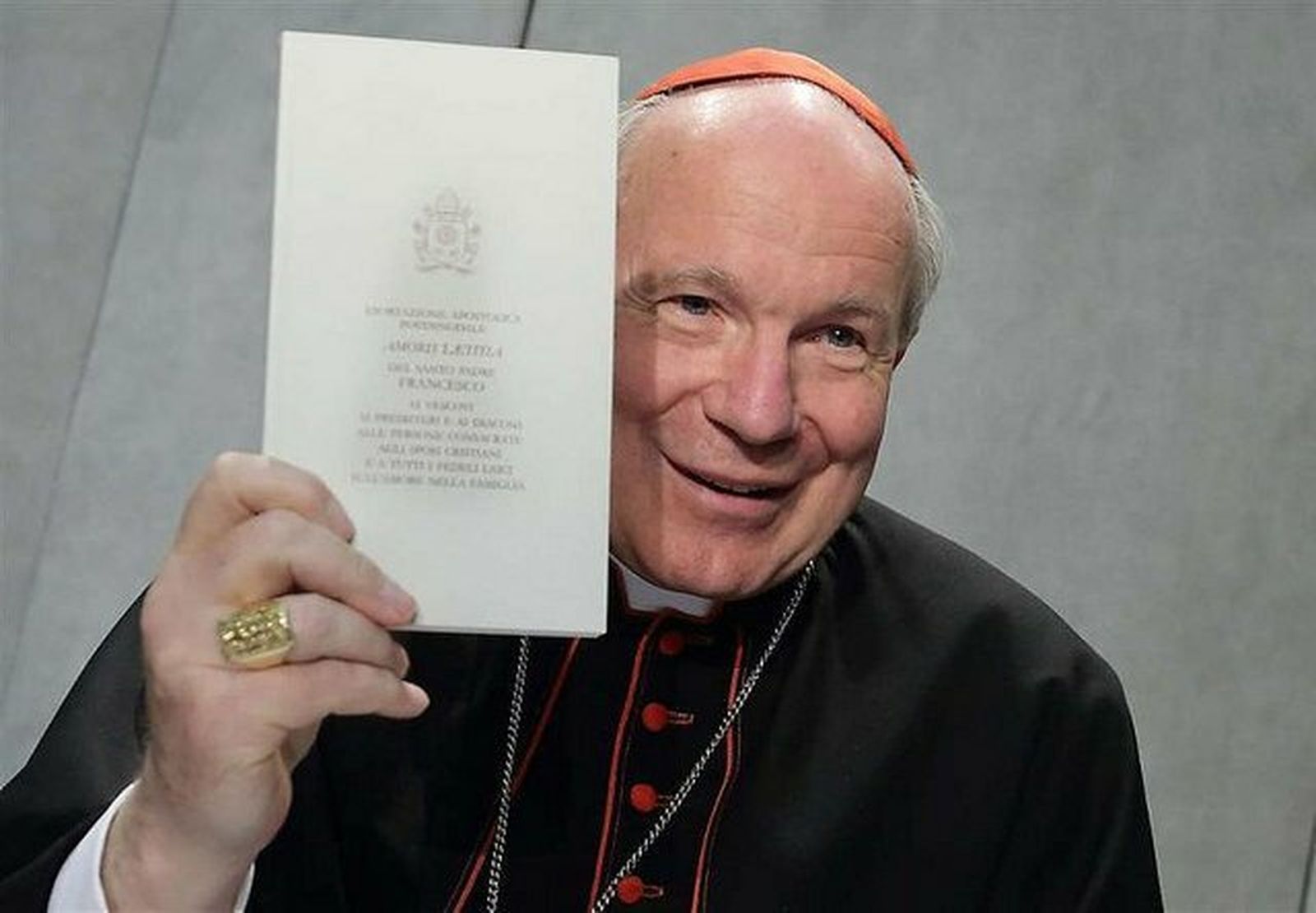 Schönborn, en la presentación de la 'Amoris laetitia'