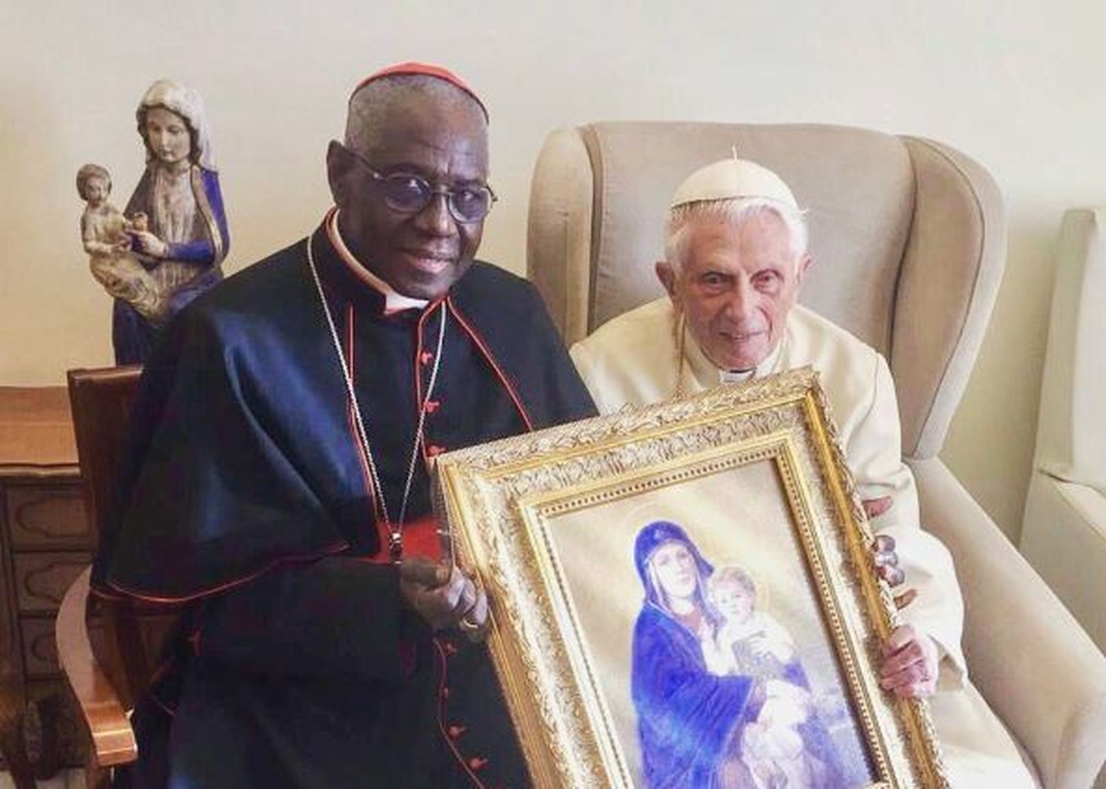 Ratzinger y Sarah, juntos