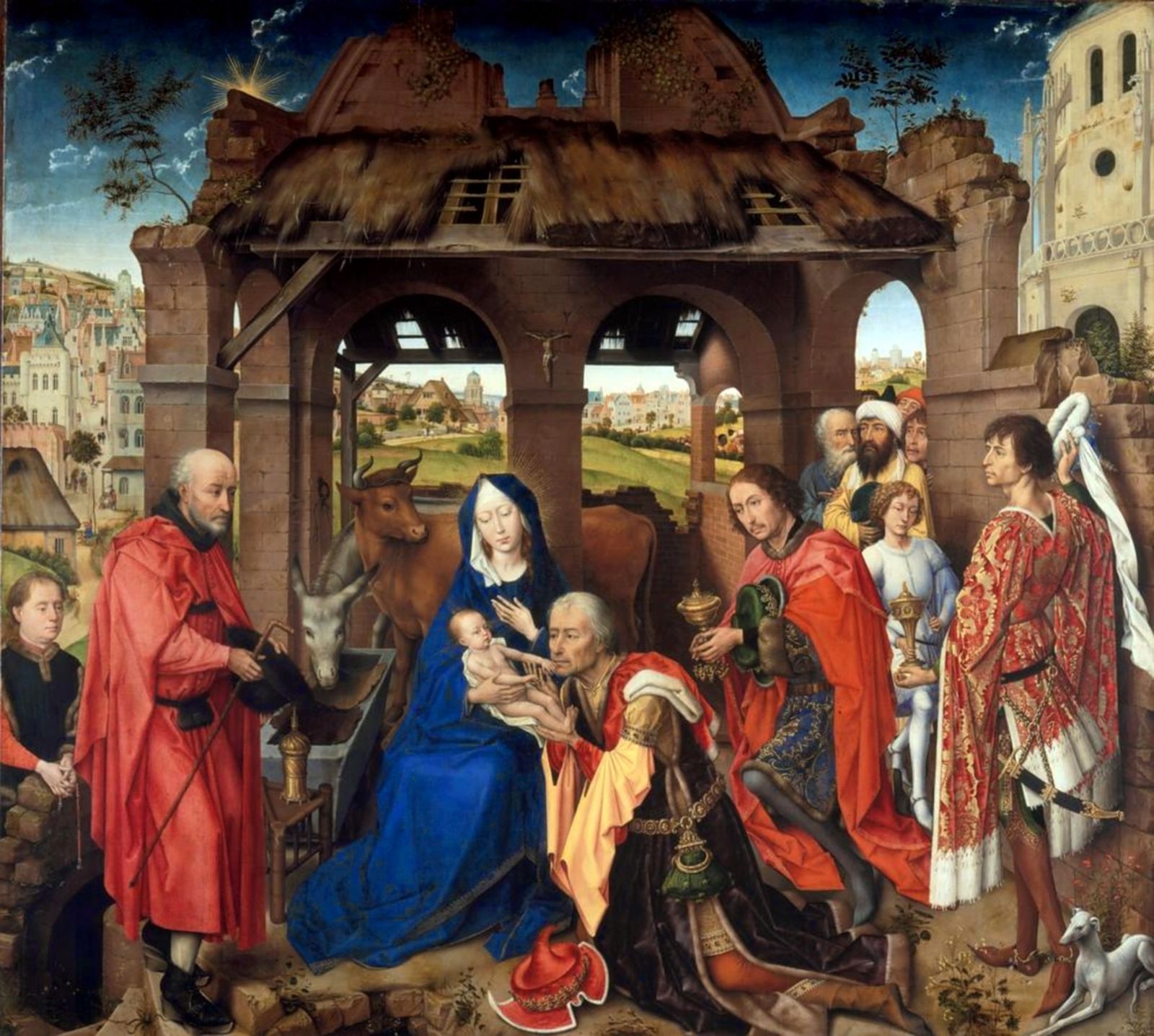 Tríptico de Santa Columba. Rogier van der Weyden